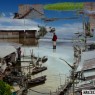 Un quartier inondé de Iquitos